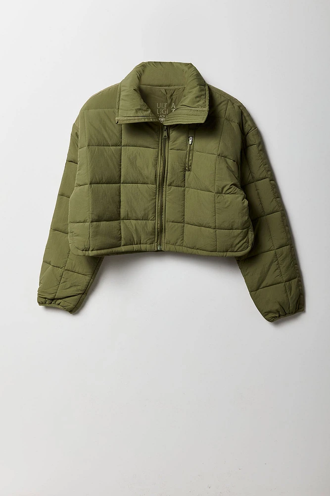 Nylon Quilted Jacket