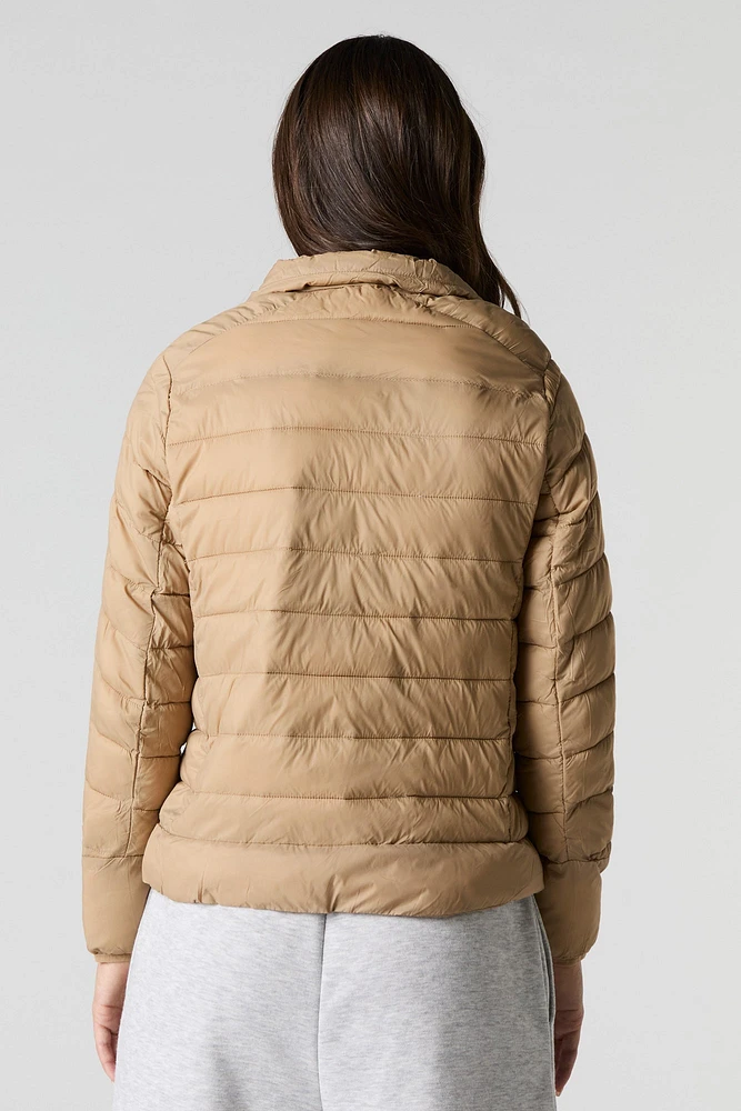 Blouson bouffant en nylon