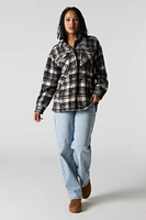 Plaid Sherpa Shacket