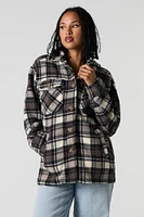 Plaid Sherpa Shacket