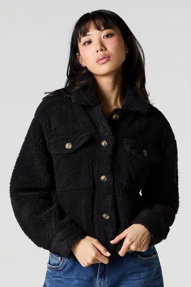 Faux Fur Shacket