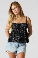 Floral Babydoll Tank