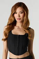 Cami corset avec agrafe