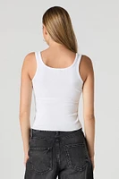Ford Built Tough Graphic Washed Ribbed Tank