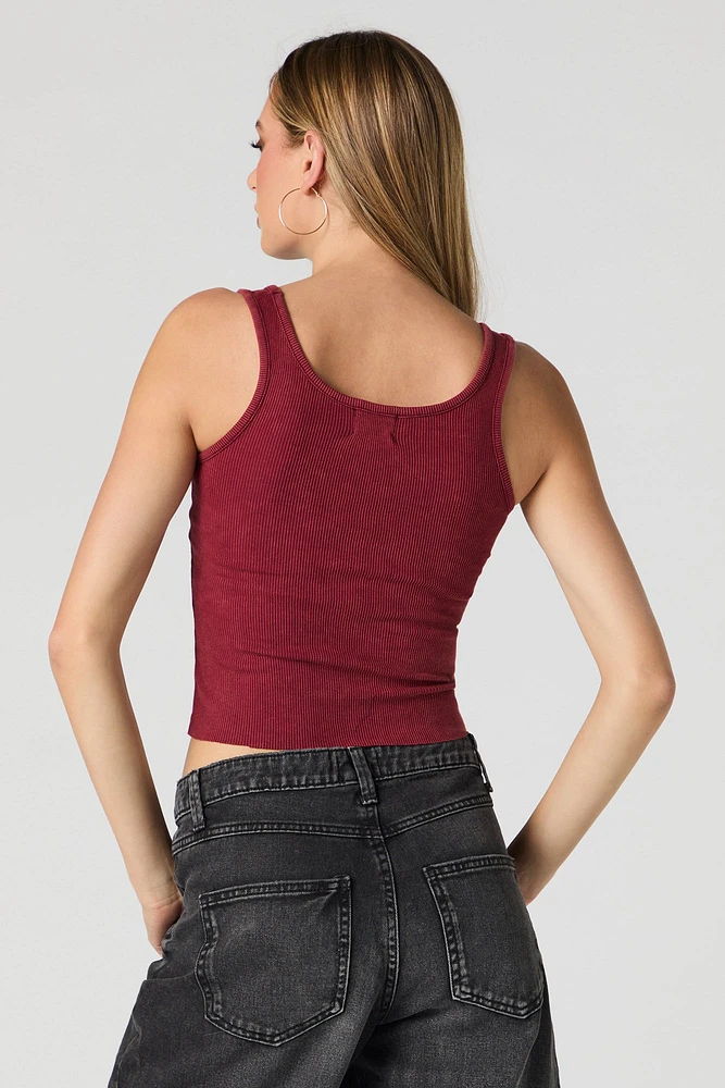 Ford Bronco Graphic Washed Ribbed Tank