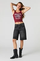Ford Bronco Graphic Washed Ribbed Tank