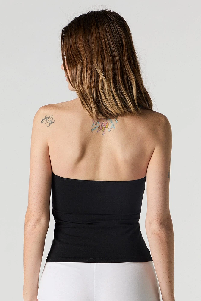 Ford Rhinestone Colourblock Tube Top