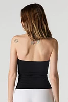 Ford Rhinestone Colourblock Tube Top