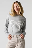 Jacquard Knit Skimmer Sweater