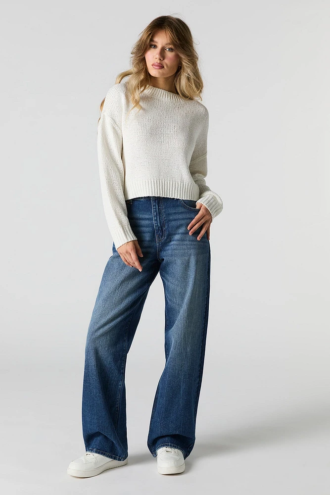 Crewneck Skimmer Sweater