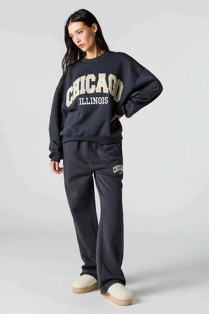 Embroidered Destination Sweatshirt