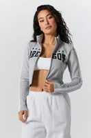 Oregon Graphic Zip-Up Sweatshirt