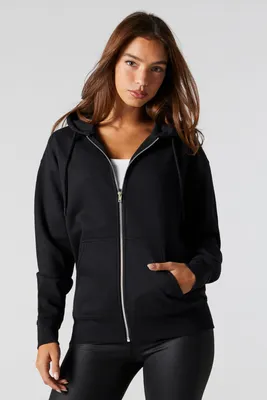 Fleece Zip-Up Hoodie