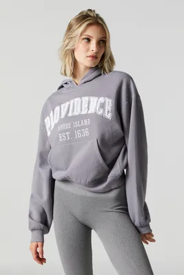Providence Chenille Embroidered Fleece Hoodie