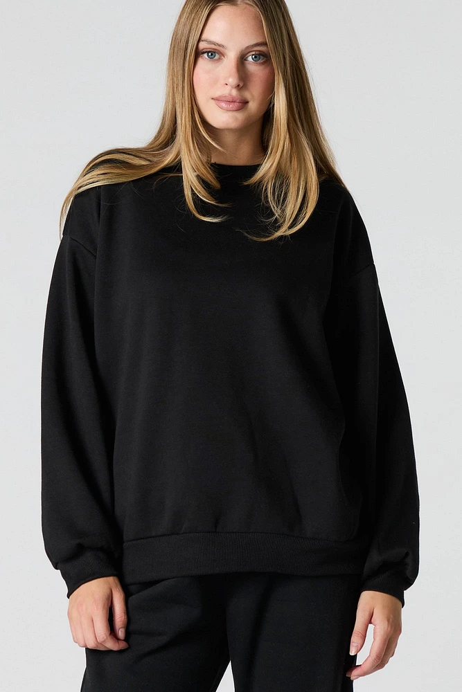 Oversized Fleece Sweatshirt