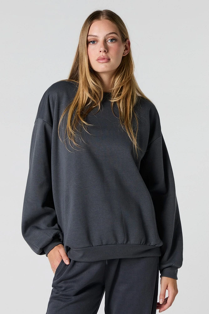 Oversized Fleece Sweatshirt