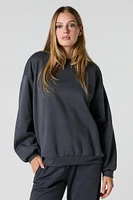 Oversized Fleece Sweatshirt