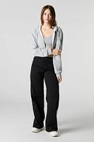 Striped Wide Leg Sweatpant