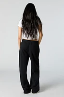 Fleece Wide Leg Sweatpant