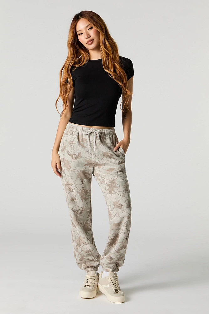 Jogger en molleton de tous les jours avec motif camouflage