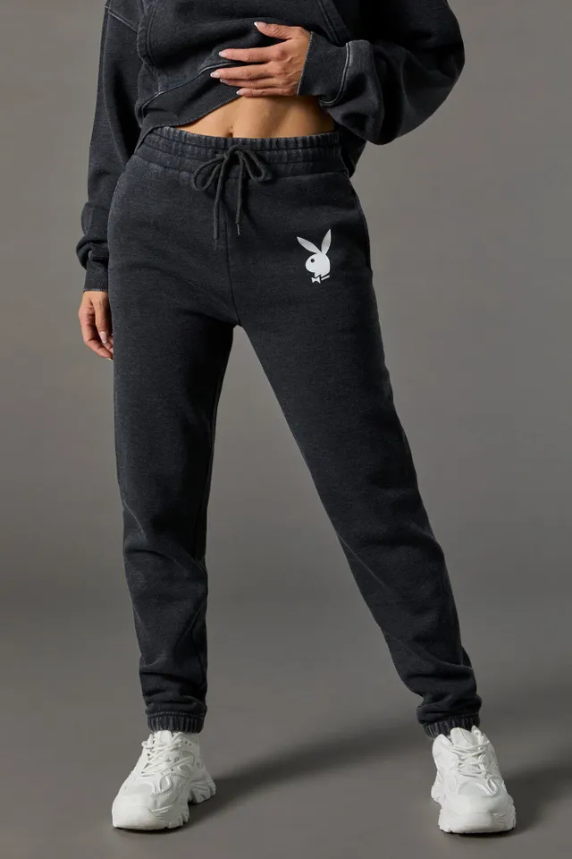 Playboy Graphic Zip-Up Washed Hoodie – Urban Planet