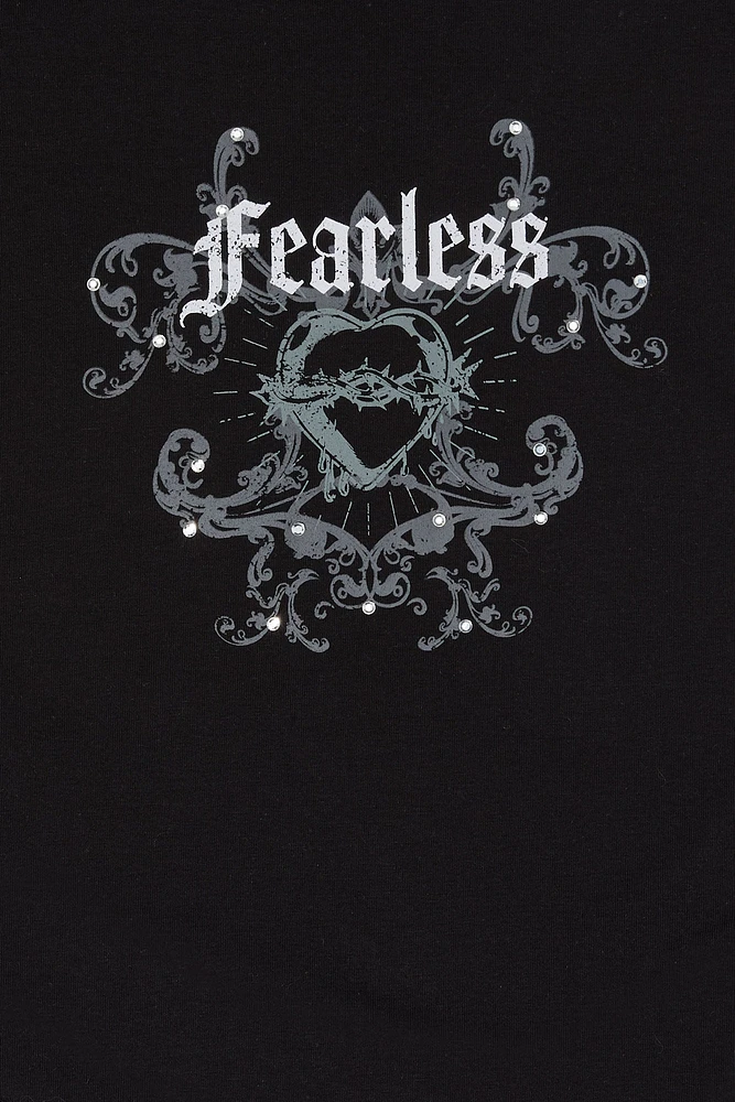 Fearless Graphic Cinched Baby T-Shirt