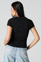 Graphic Cropped T-Shirt