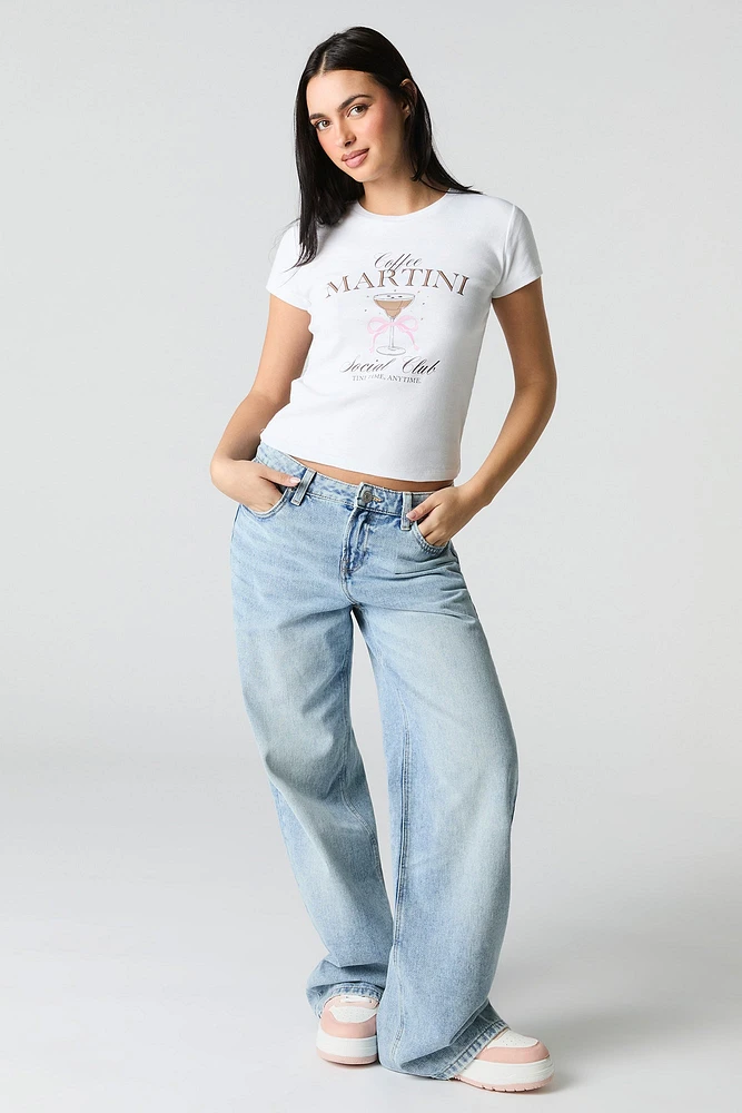 Graphic Cropped T-Shirt