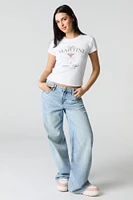 Graphic Cropped T-Shirt
