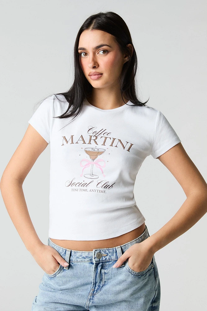 Graphic Cropped T-Shirt