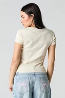 Graphic Cropped T-Shirt