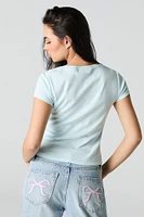 Graphic Cropped T-Shirt