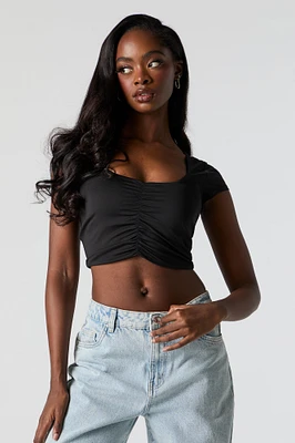 Contour Cinched Crop Top