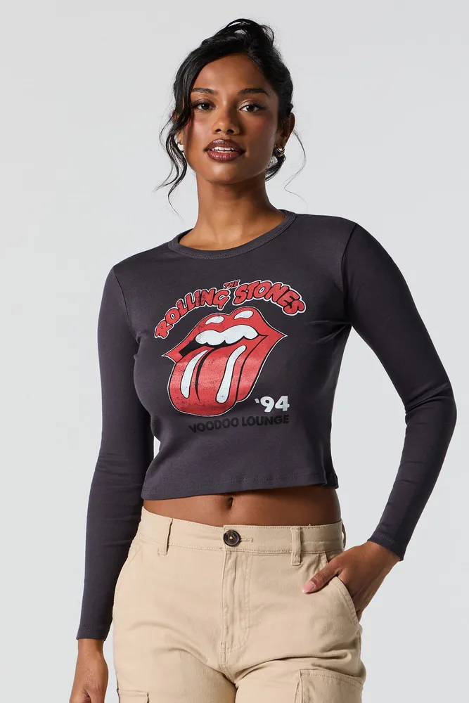 Rolling Stones Graphic Long Sleeve Top