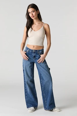 Low Rise Wide Leg Carpenter Jean