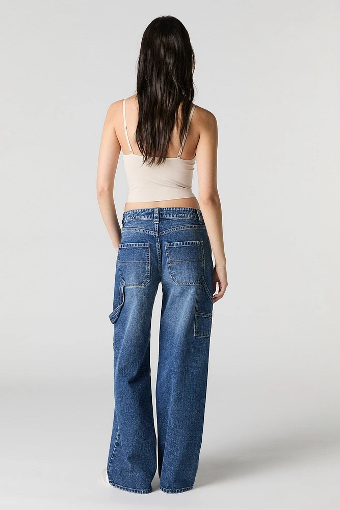 Low Rise Wide Leg Carpenter Jean