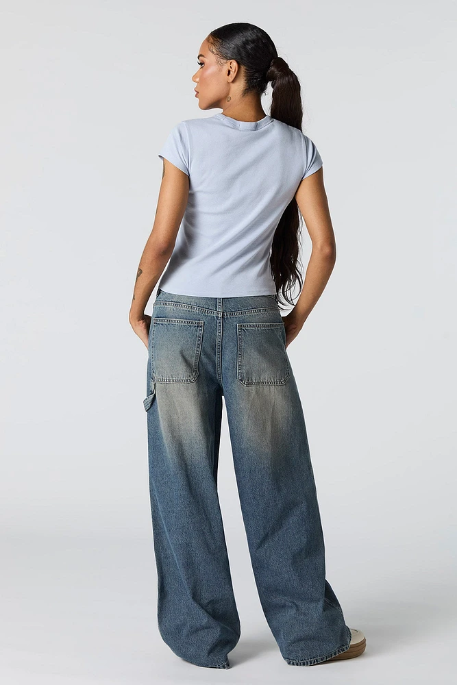 Oversized Wide Leg Carpenter Jean