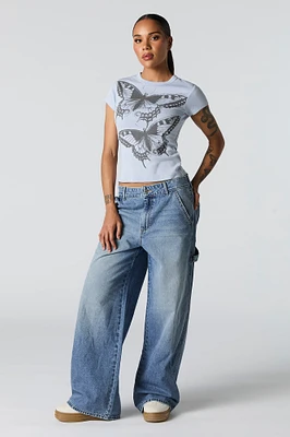 Oversized Wide Leg Carpenter Jean