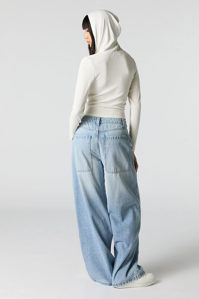 Low Rise Slouchy Jean