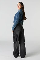 Jean cargo jambe large