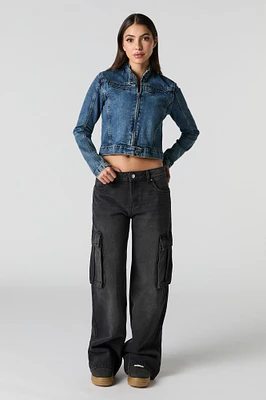 Jean cargo jambe large