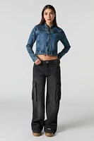 Jean cargo jambe large