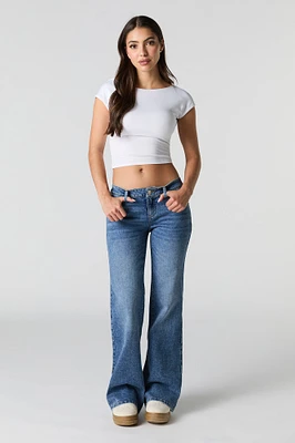 Low Rise Flare Jean