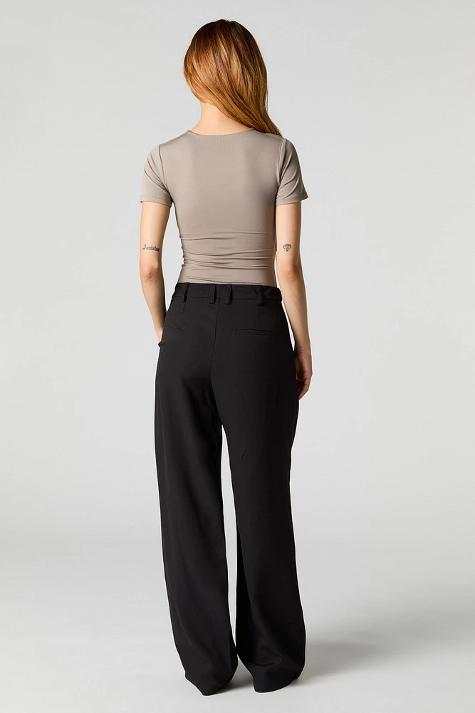 Baggy Drawstring Dress Pant