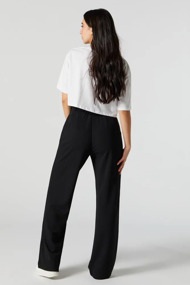 Stitches Pleated Dress Pant