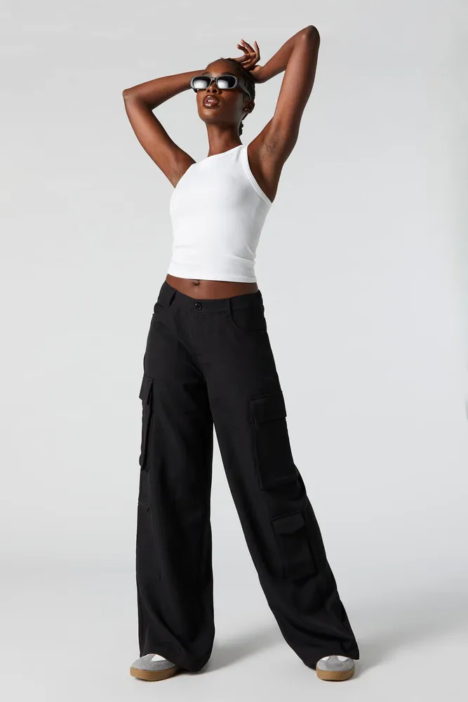  Cargo Pants Wide Leg Dress Pants Women Slacks