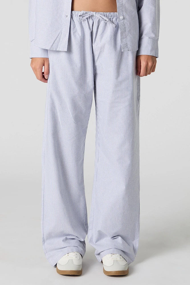 Drawstring Wide Leg Pant