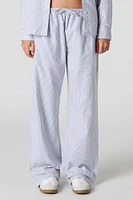 Drawstring Wide Leg Pant