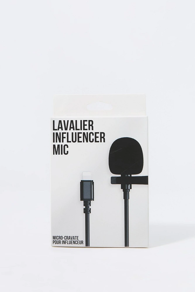 Mini microphone Influenceur