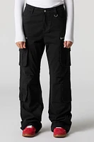 Multi Pocket Flare Cargo Pant